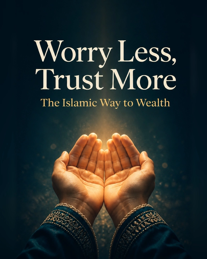 Cover of Worry Less, Trust More: The Islamic Way to Wealth