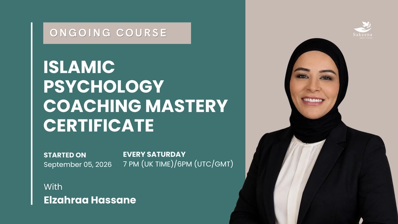 Islamic Psychology Coaching Mastery certificate